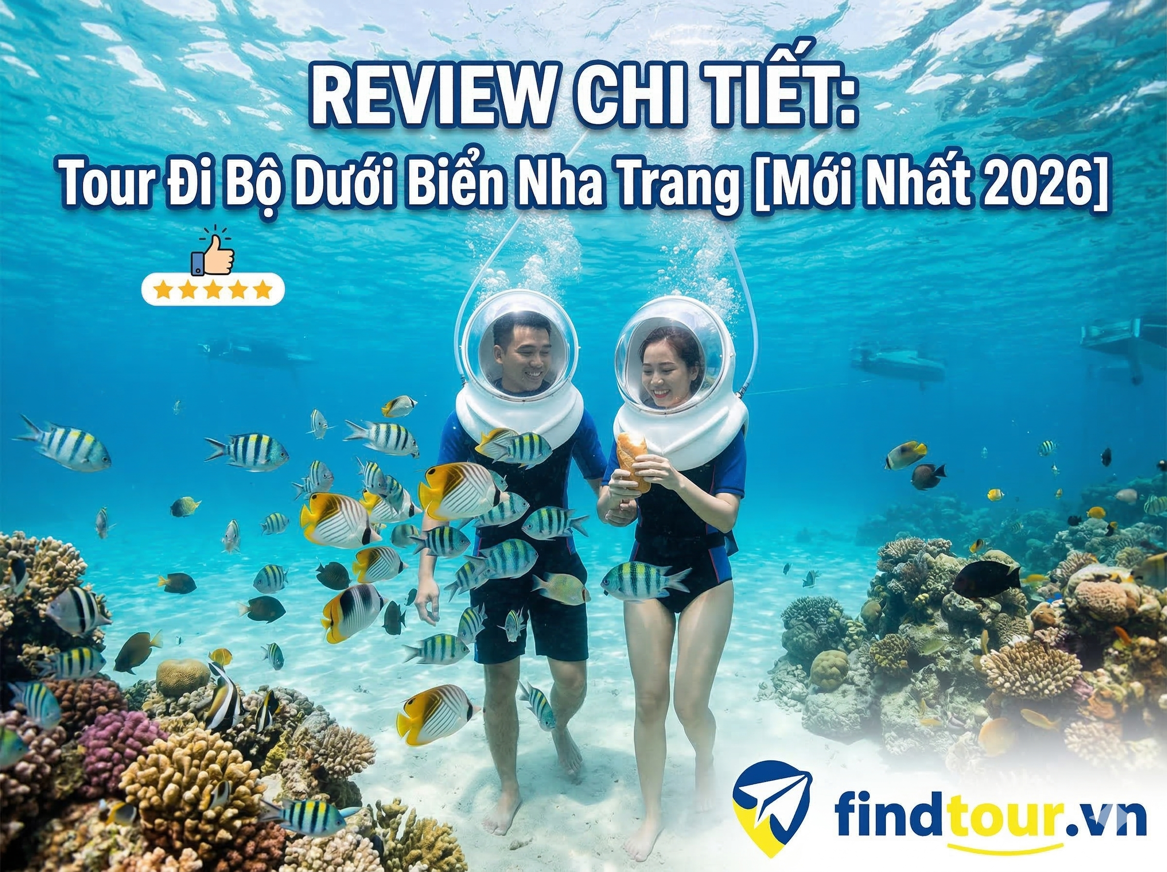 Review Chi Tiết Tour Đi Bộ Dưới Biển (Seawalker) Nha Trang 2026